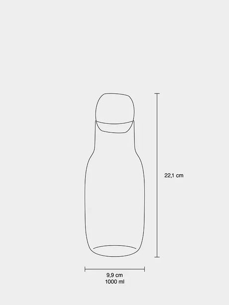 Corky carafe fra Muuto - Grå - Jacobsen Plus