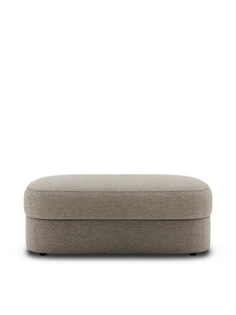 Covent Pouf, medium fra New Works - Dark Taupe - Jacobsen Plus