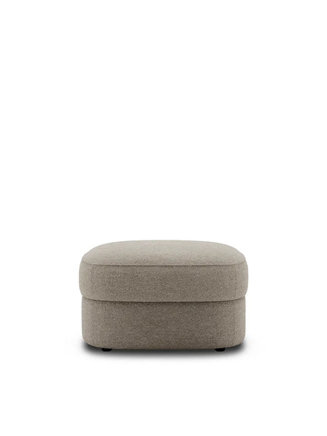 Covent Pouf, small fra New Works - Dark Taupe - Jacobsen Plus