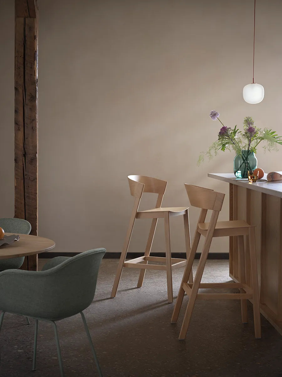 Cover Counter Stool, oak fra Muuto - 3 - Jacobsen Plus
