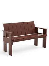 Crate Dining Bench fra Hay - Iron Red - Jacobsen Plus