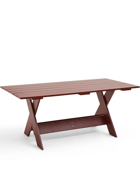 Crate Dining Table, 180x89 fra Hay - Iron Red - Jacobsen Plus