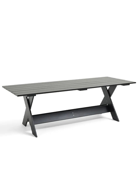 Crate Dining Table, 230x89 fra Hay - Black - Jacobsen Plus