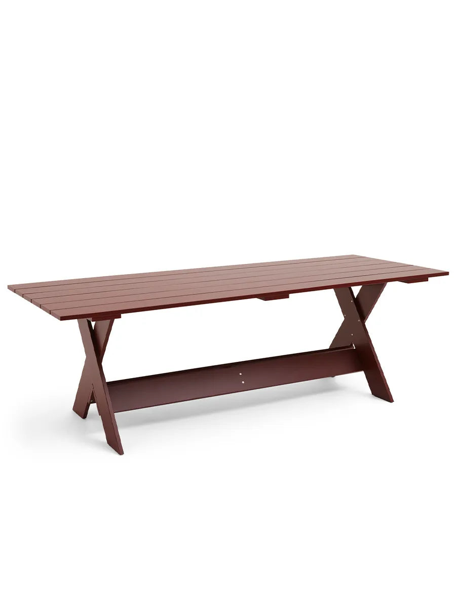 Crate Dining Table, 230x89 fra Hay - Iron Red - Jacobsen Plus
