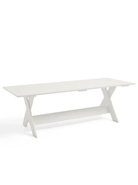 Crate Dining Table, 230x89 fra Hay - White - Jacobsen Plus