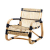 Natur rattan, sort bindinger