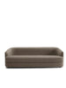 Covent Sofa Deep 3 Seater, dark taupe fra New Works