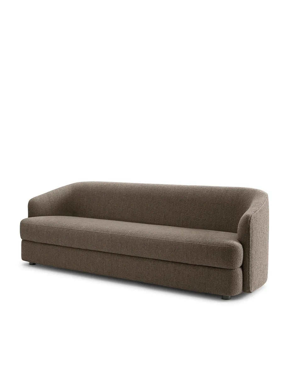 Covent Sofa Deep 3 Seater, dark taupe fra New Works