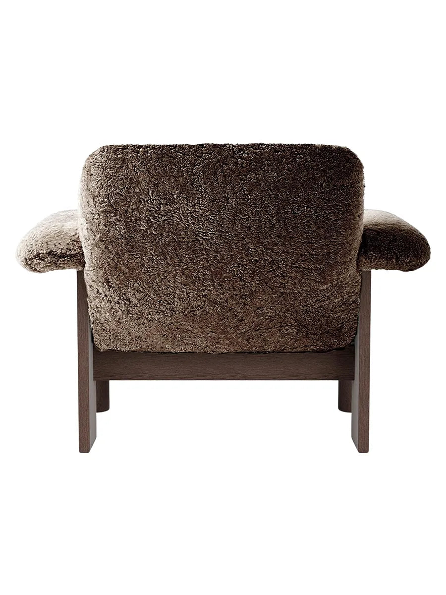 Brasilia Lounge Chair, low back, sheepskin fra Audo Copenhagen - 15 - Jacobsen Plus