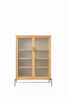 Dowry III kabinet, eg, frosted glass fra Stellar Works