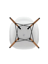 Ben dup til Eames stole, 4 stk. - Til DSW-DAW, sort plast - Jacobsen Plus