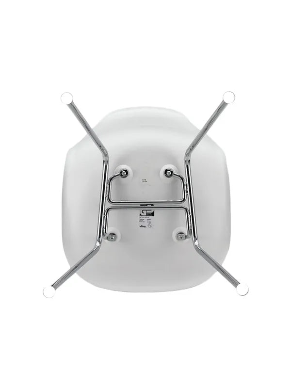 Ben dup til Eames stole, 4 stk. - Til DSX, hvid plast - Jacobsen Plus