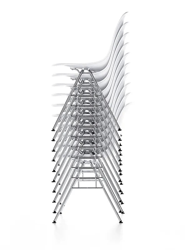 Eames Plastic Side Chair DSS-N, stabelbar fra Vitra - 2 - Jacobsen Plus