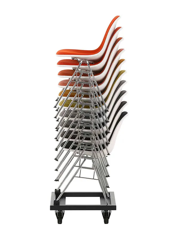 Eames Plastic Side Chair DSS, stabelbar fra Vitra - 5 - Jacobsen Plus