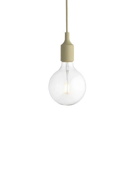 E27 Pendant Lamp fra Muuto - Beige Green - Jacobsen Plus
