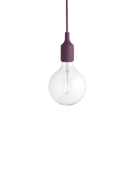 E27 Pendant Lamp fra Muuto - Burgundy - Jacobsen Plus
