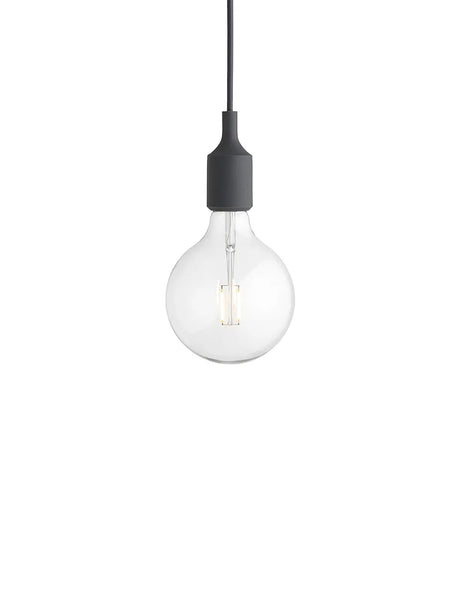 E27 Pendant Lamp fra Muuto - Dark Grey - Jacobsen Plus
