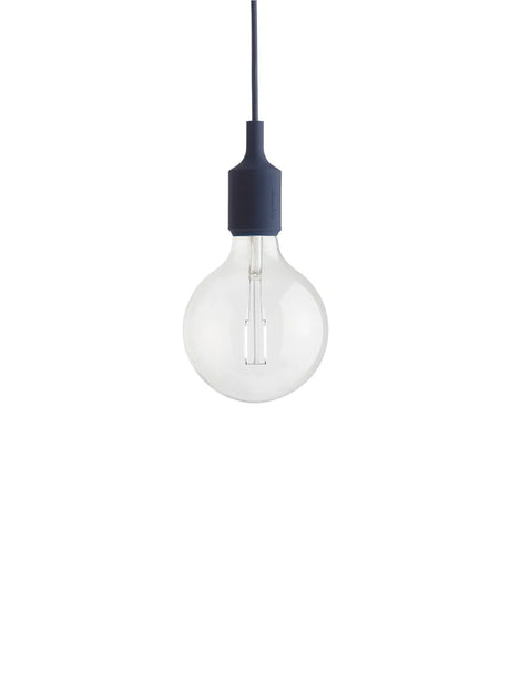 E27 Pendant Lamp fra Muuto - Midnight Blue - Jacobsen Plus