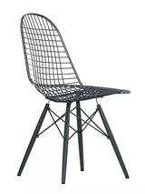 Eames Wire Chair (DKR, DKW) - Sortbejdset ahorn stel (DKW) - Jacobsen Plus