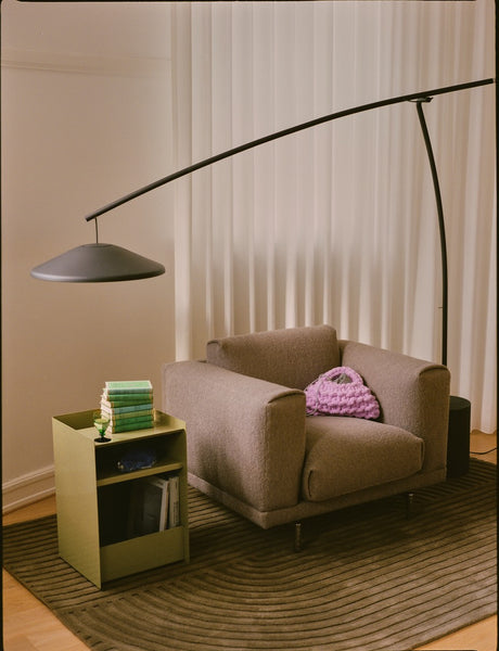Muuto - Rest Loungestol - Acca 361 - Sort metal stel - Jacobsen Plus