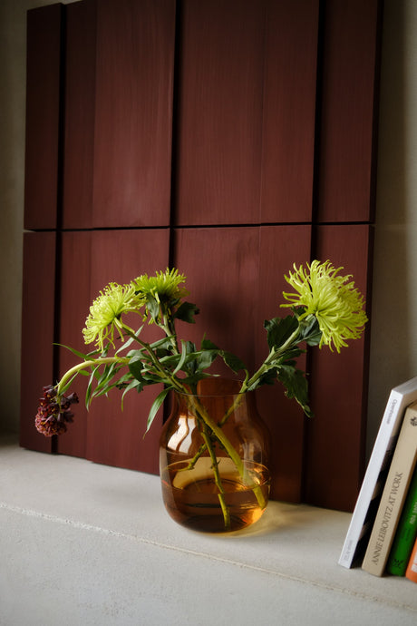 Silent Vase, Ø 20 cm fra Muuto - Clear - Jacobsen Plus