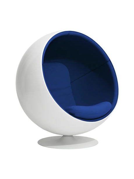 The Ball Chair af Eero Aarnio - Hallingdal 65 Blue 750 - Jacobsen Plus