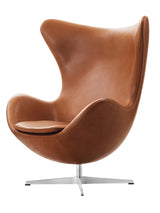 3316 Ægget af Arne Jacobsen læder - Grace læder / Valnød - Jacobsen Plus