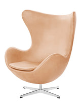 3316 Ægget af Arne Jacobsen læder - Natur læder / Natur - Jacobsen Plus