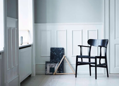 CH26 Spisebordsstol af Hans J. Wegner - Natur / Eg - sæbebehandlet - Jacobsen Plus
