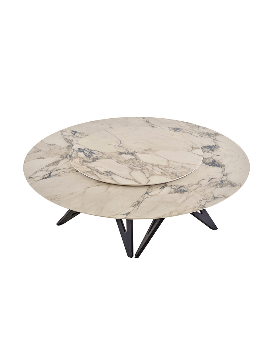 Ennéa spisebord med Lazy Susan fra Ligne Roset