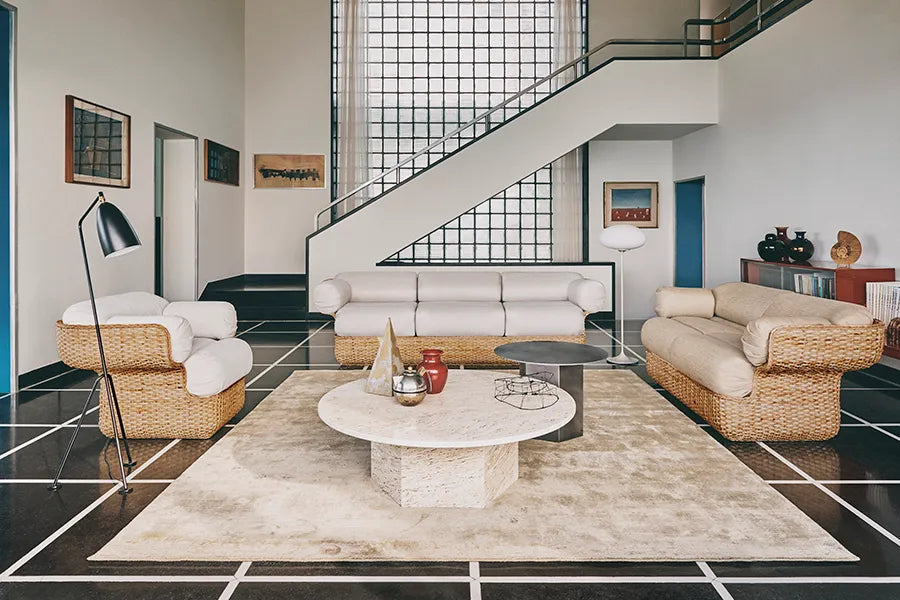 Epic Coffee Table Ø110 cm, travertine fra GUBI - 4 - Jacobsen Plus