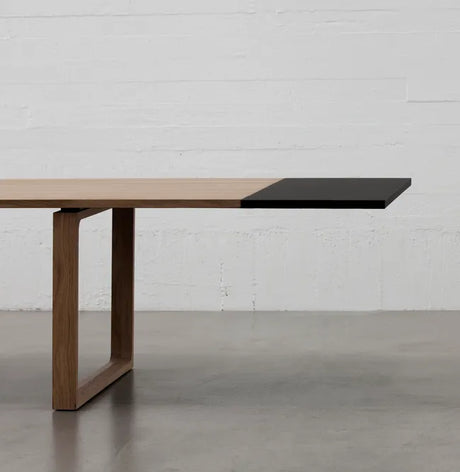 Essay Spisebord af Cecilie Manz - CM95 (tillægsplade) - 48-95 cm / Sort laminat - Jacobsen Plus