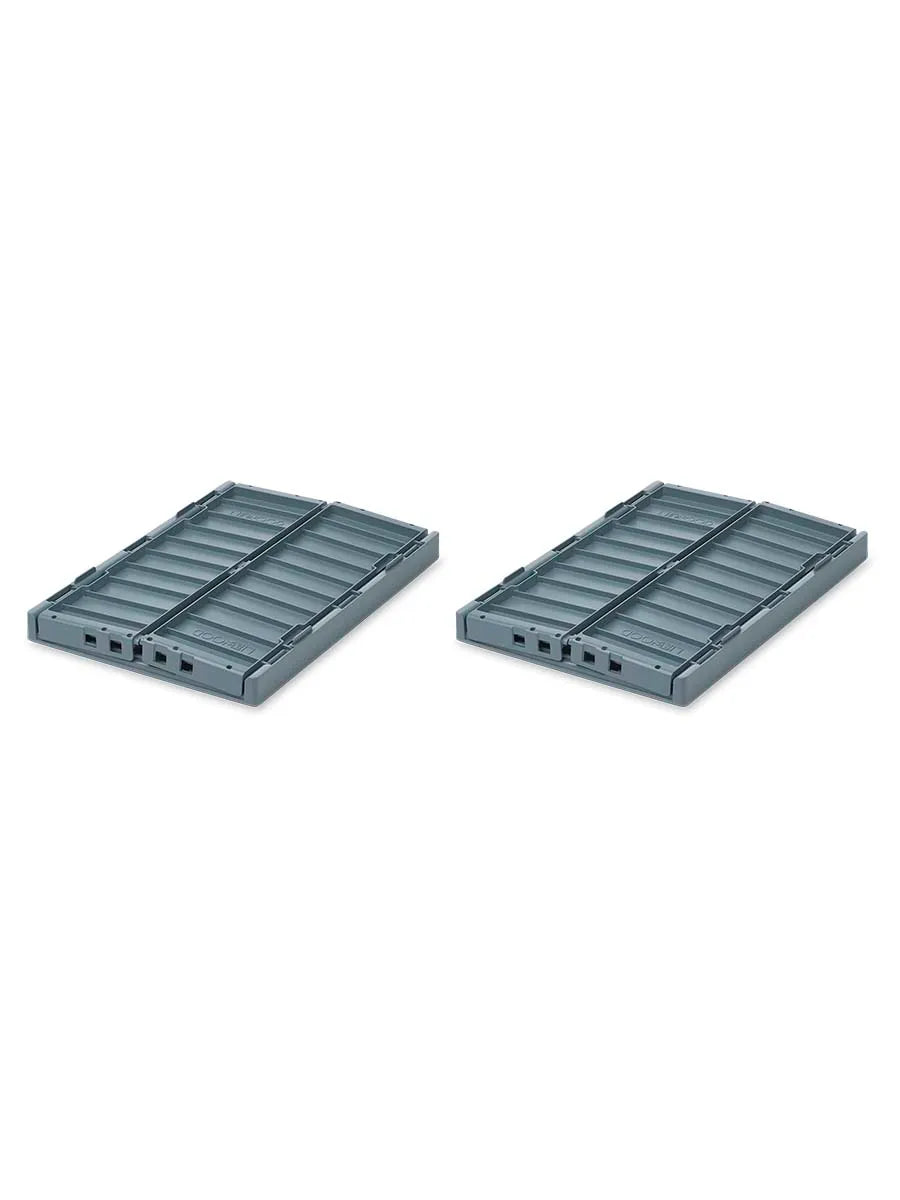 Weston Storage Box, Whale Blue fra Liewood