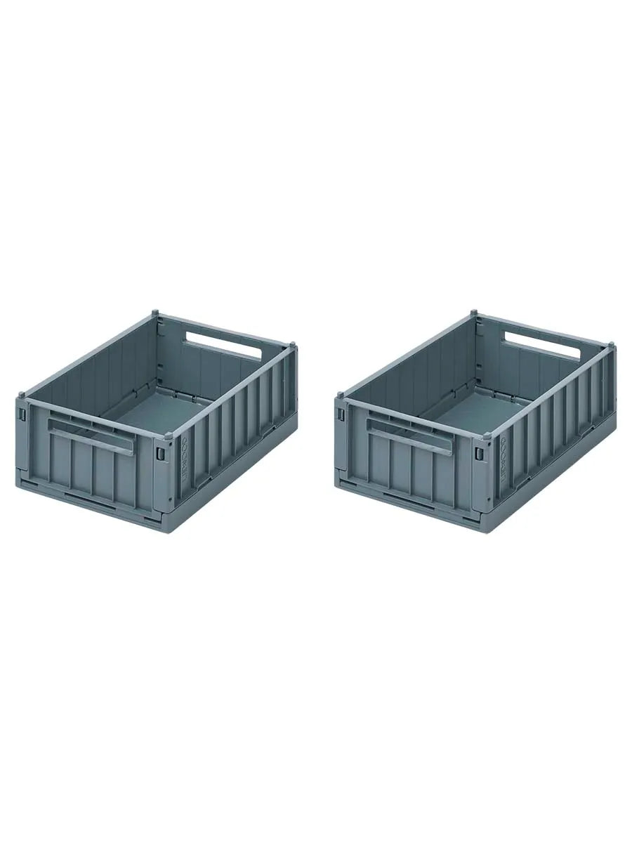 Weston Storage Box, Whale Blue fra Liewood