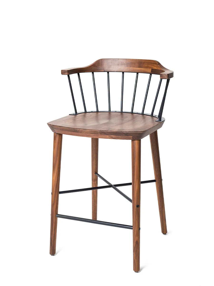 Exchange Counter Stool SH 61, walnut fra Stellar Works - 3 - Jacobsen Plus