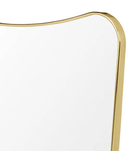 Gio Ponti F. A. 33 Spejl 80 fra GUBI - Polished Brass - Jacobsen Plus
