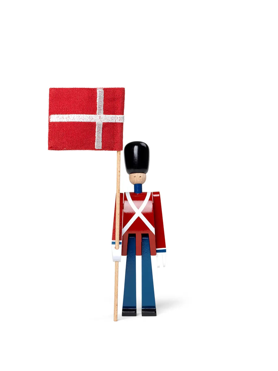 【新品】KAY BOJESEN FANEBÆRER 旗手の置物 未使用 Kay Bojesen Fanebærer Mini | Køb Fanebærer Mini med tekstilflag