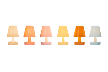 Edison The Ambiance portable bordlampe fra Fatboy - Soft peach - Jacobsen Plus