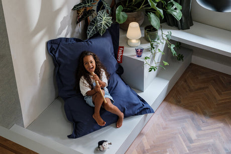 Junior Canvas Recycled sækkestol fra Fatboy - 1 - Jacobsen Plus