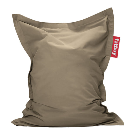Junior Canvas Recycled sækkestol fra Fatboy - Taupe Grey - Jacobsen Plus