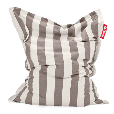Original Outdoor sækkestol fra Fatboy - Stripe Cacao - Jacobsen Plus