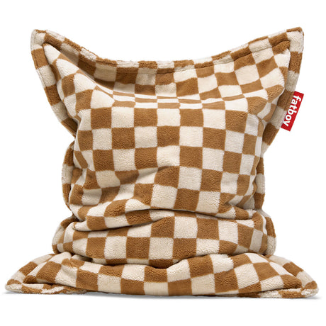 Original Slim Teddy sækkestol fra Fatboy - Chess almond creme - Jacobsen Plus
