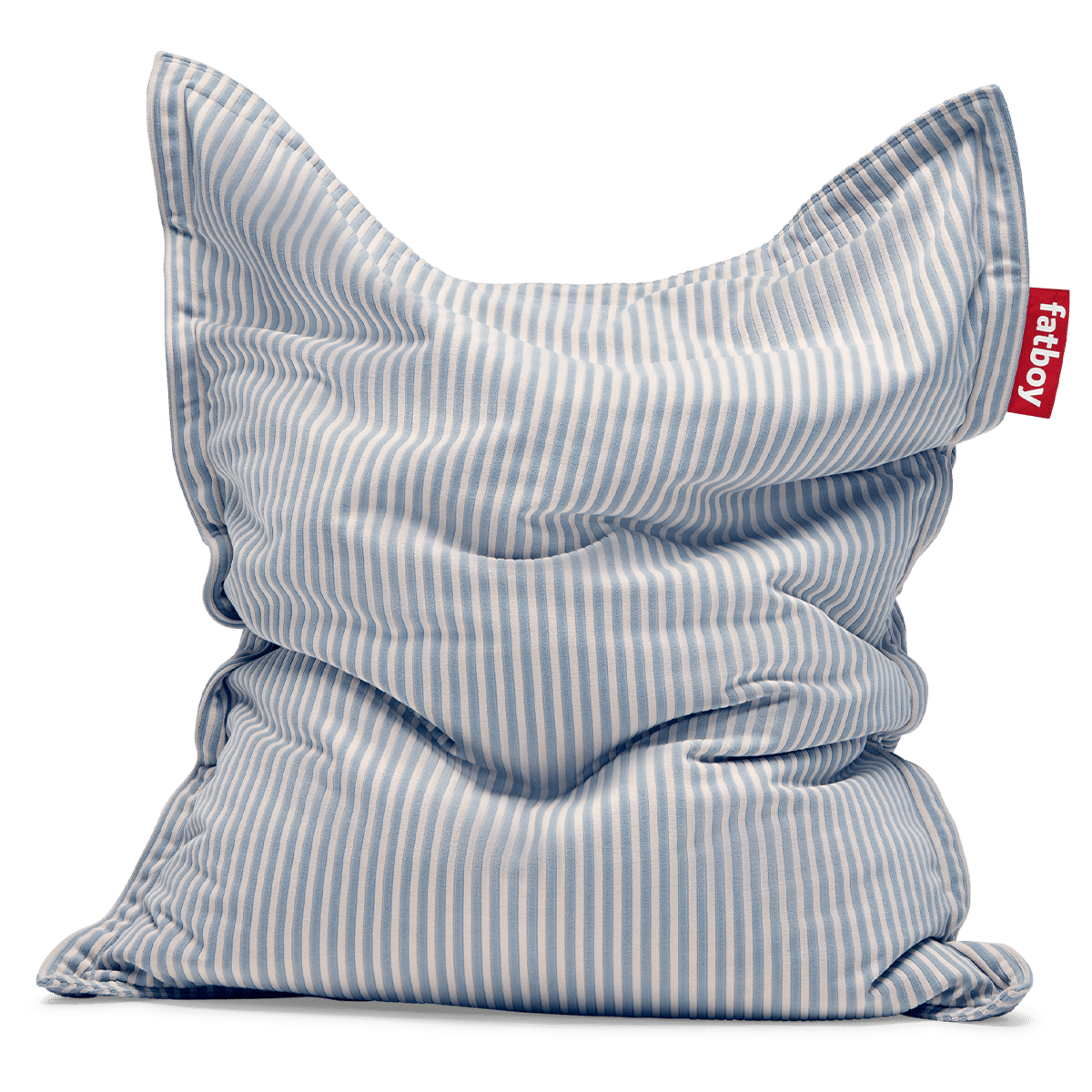 Original Slim Terry sækkestol fra Fatboy - Blizzard blue creme - Jacobsen Plus