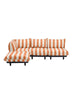 Paletti Set Large Left - udendørs hjørnesofa fra Fatboy