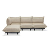 Fatboy - Paletti Set Large Left, udendørs hjørnesofa, Royal Brulee