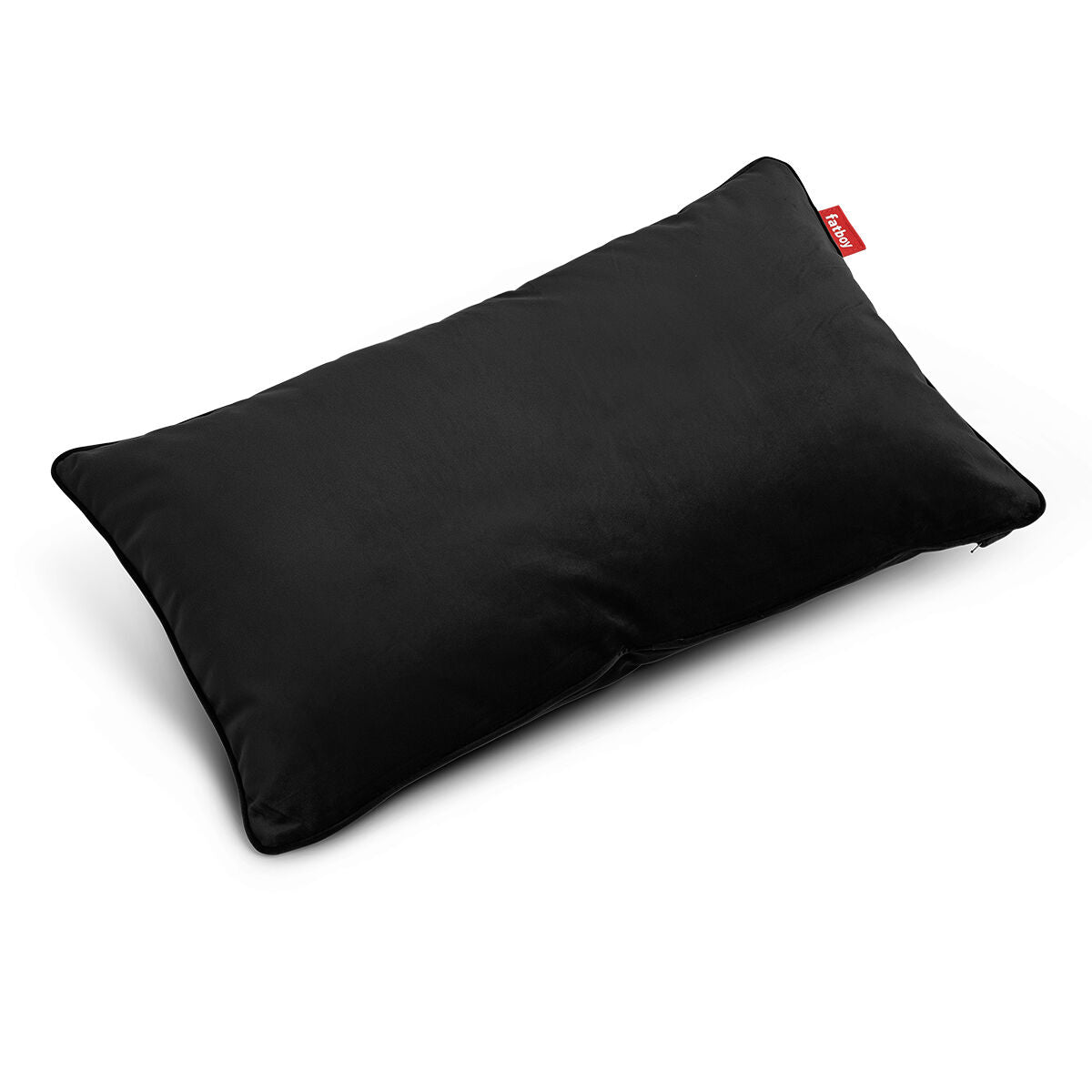 King pillows, indendørs fra Fatboy - Velvet Recycled Black - Jacobsen Plus