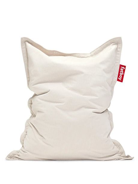 Original Slim Cord Sækkestol fra Fatboy - Cream - Jacobsen Plus