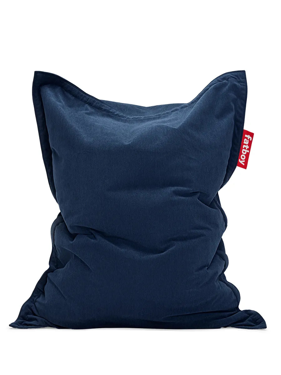 Recycled Original Slim Cord Sækkestol fra Fatboy - Deep blue - Jacobsen Plus