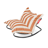 Fatboy Rock 'n Roll + Original Outdoor sækkestol - Stripe Orange Creme - Jacobsen Plus