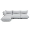 Boucle Recycled Light Grey Melange